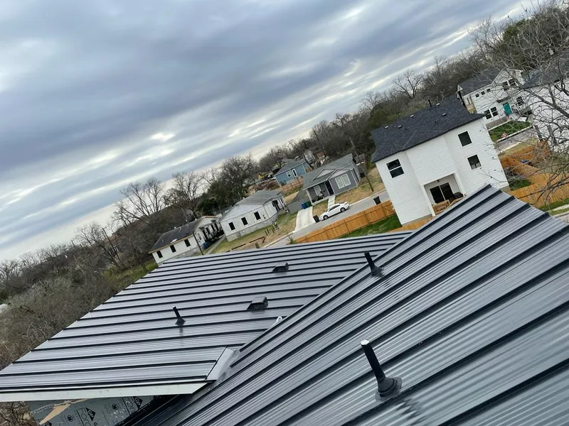 Standing seam metal roof panels with vents for Skylight Repair in Christiana